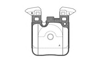 OPEN PARTS bpa153900 -  Комплект тормозных колодок, дисковый тормоз